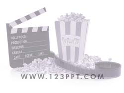 Download licensed Movies PowerPoint Background