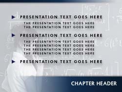 Free Teacher PowerPoint Template Slide Master