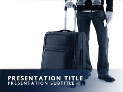 Royalty Free Travel PowerPoint Template Title Master