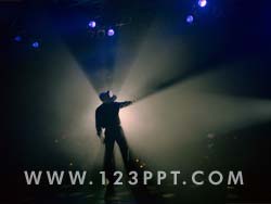Pop Star on Stage Photo Image