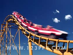 Roller Coaster Photo Image