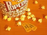Popcorn & Movie Tickets presentation photo