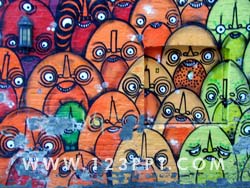 Spray Paint Grafitti 4 Photo Image