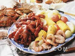 Sea Food Platter Photo Image