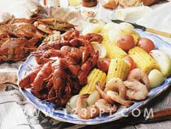 Sea Food Platter Photo Image