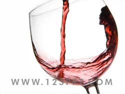 Glass of Wine Photo Image