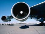 Airline Jet Engine presentation photo