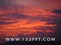 Red Sky at Night Photo Image