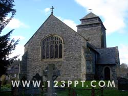Church and Churchyard Photo Image