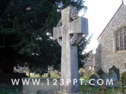 Christian Graveyard Photo Image
