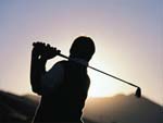 Golf Round at Sunset presentation photo