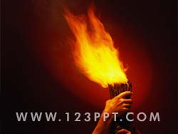 Olympic Torch Photo Image