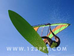 Wind Surfer Photo Image