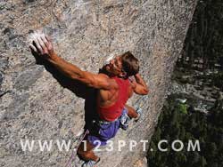 Rock Climbing Photo Image