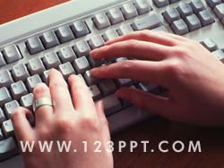 Keyboard Typing Photo Image