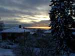 Scandinavian Winter Sunset presentation photo