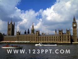 London Thames, Big Ben Photo Image