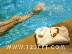 Relax by the Hotel Pool Photo Image