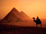 Egypt Pyramid Sunset presentation photo