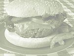 Homemade Burger PowerPoint Background