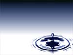 Water Drop & Ripple PowerPoint background