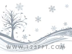 Winter powerpoint background