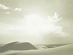 Desert sand dunes PowerPoint Background