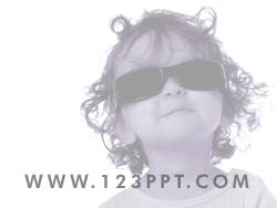 Blind Child powerpoint background