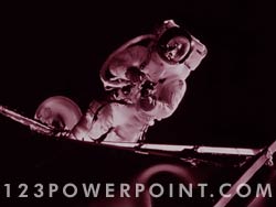 Astronaut powerpoint background