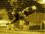 Soccer Goalkeeper Save PowerPoint background
Click this thumbnail for colour, pricing, and purchase options