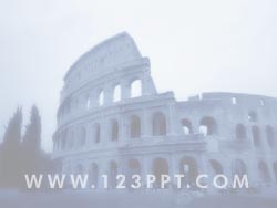 Colosseum in Rome powerpoint background