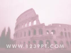 Colosseum in Rome powerpoint background