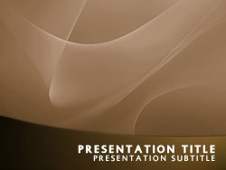 Abstract Folds Title Master slide design