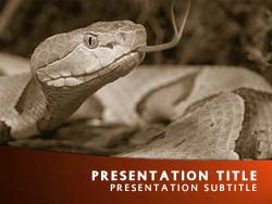 Snake Title Master slide design