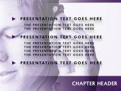 Listening to Music powerpoint template
Slide master powerpoint slide design