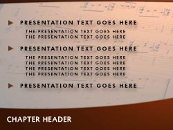 Music powerpoint template
Slide master powerpoint slide design