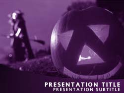 Halloween Pumpkin powerpoint template
Title master powerpoint slide design