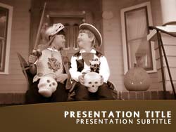Halloween Trick or Treat powerpoint template
Title master powerpoint slide design
