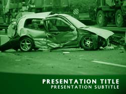 Car Crash Traffic Accident powerpoint template
Title master powerpoint slide design