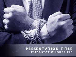 Hands Are Tied powerpoint template
Title master powerpoint slide design