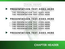 Internet Marketing Slide Master slide design