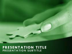 Final Puzzle Piece Title Master slide design