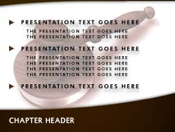 Law powerpoint template
Slide master powerpoint slide design