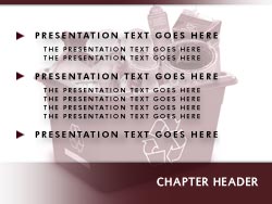 Recycle powerpoint template
Slide master powerpoint slide design
