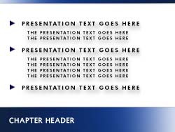 Positive Print Master slide design