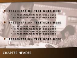 Learning to Read powerpoint template
Slide master powerpoint slide design