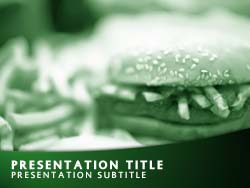 Fast Food Junk Food powerpoint template
Title master powerpoint slide design