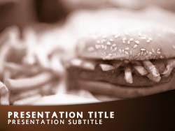 Fast Food Junk Food powerpoint template
Title master powerpoint slide design