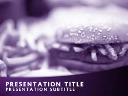 Fast Food Junk Food powerpoint template
Title master powerpoint slide design