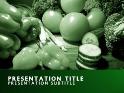 Nutrition Title Master slide design